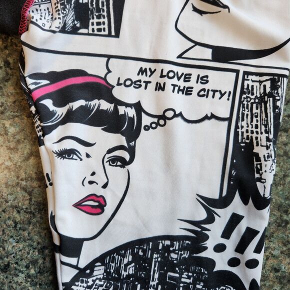 Laura Hlavac Long Sleeve Black White Pink Hoodie Women XL 16-18 Cotton - Picture 5 of 8